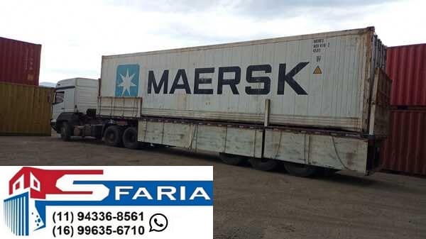 Transporte de container Marítimo