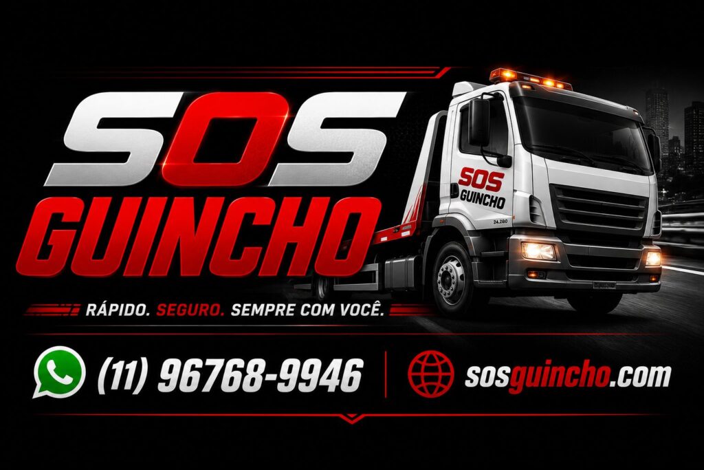 SOS Guincho: Atendimento Rápido e Seguro Para Emergências 24 Horas