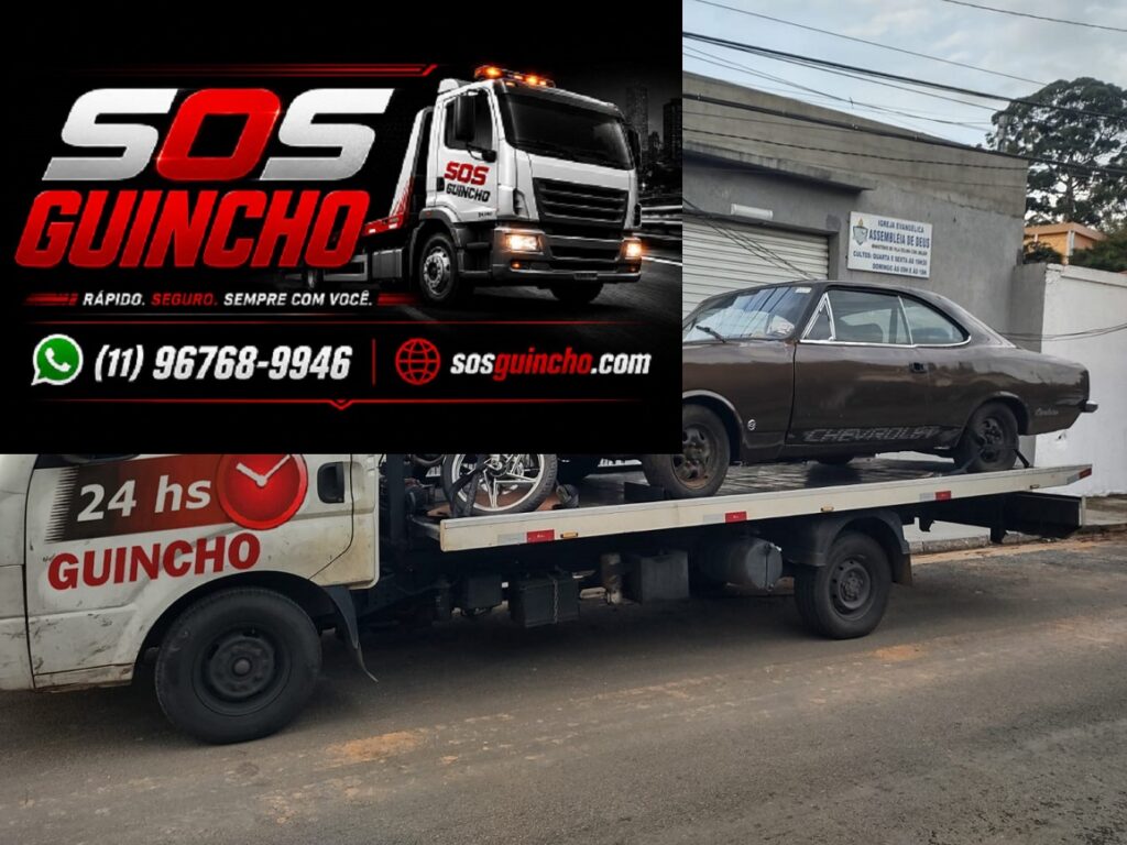 SOS Guincho 24 horas com atendimento rápido, seguro e eficiente para carros, motos e utilitários. Socorro imediato em qualquer horário.